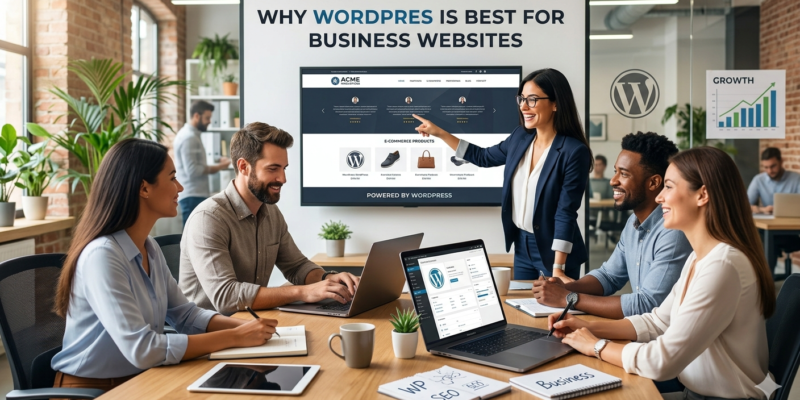 WordPress is Best for Business Websites