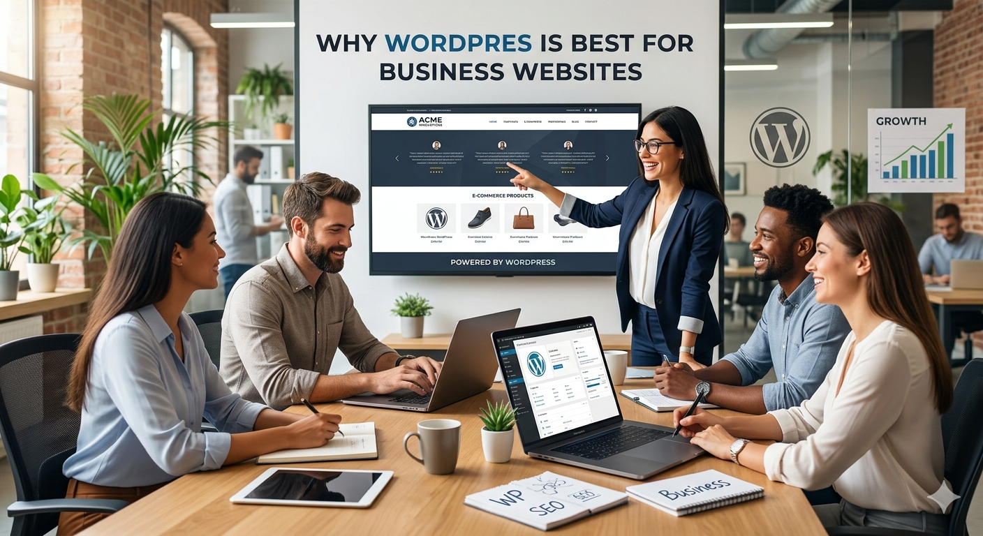 WordPress is Best for Business Websites