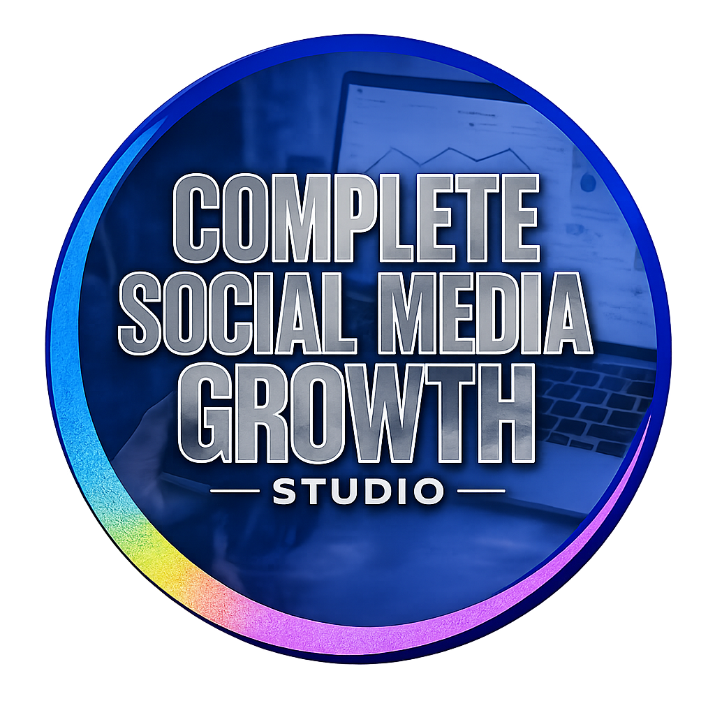 Complete Social Media Growth Studio Services