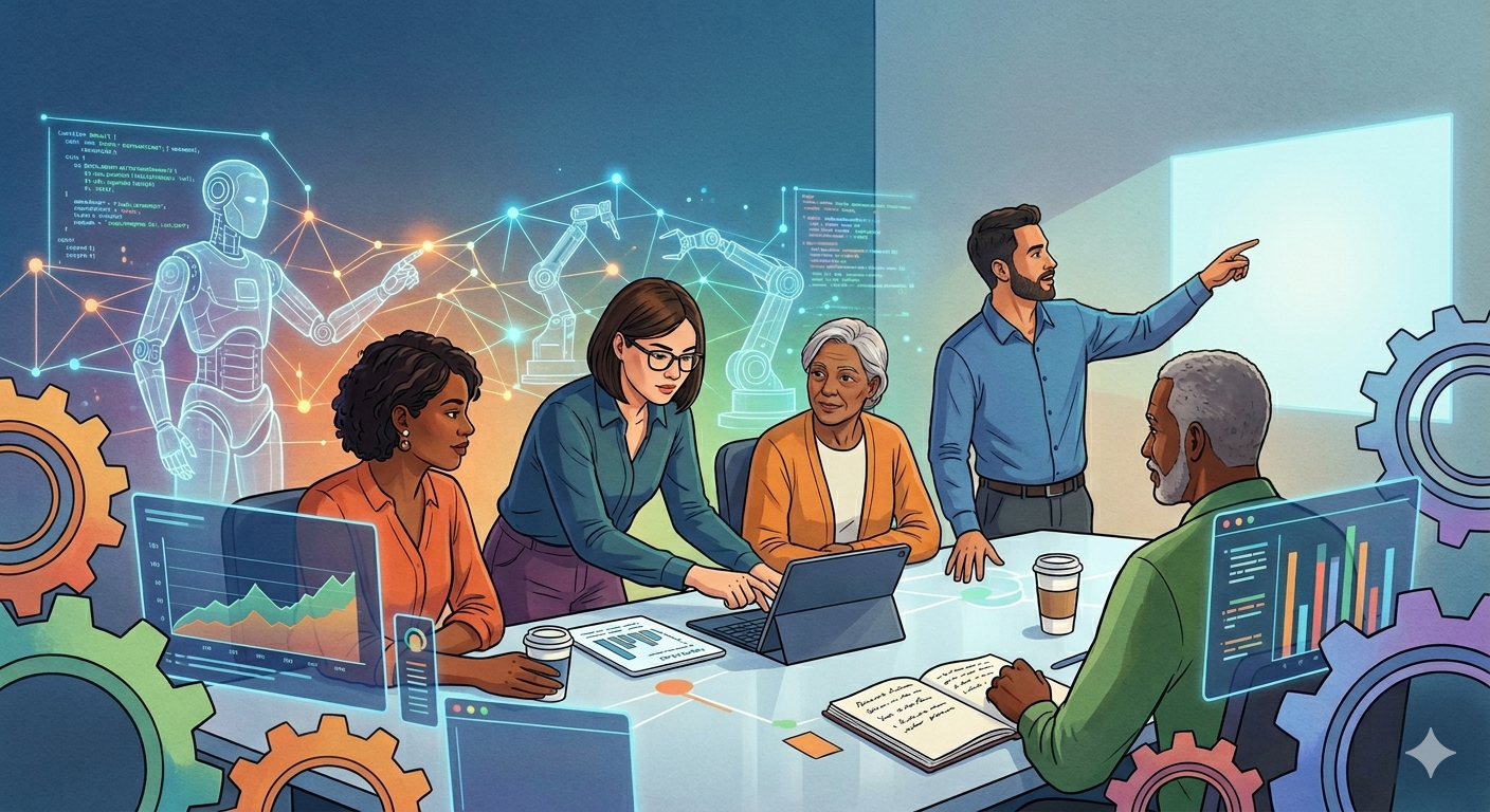 Team collaboration using modern digital tools
