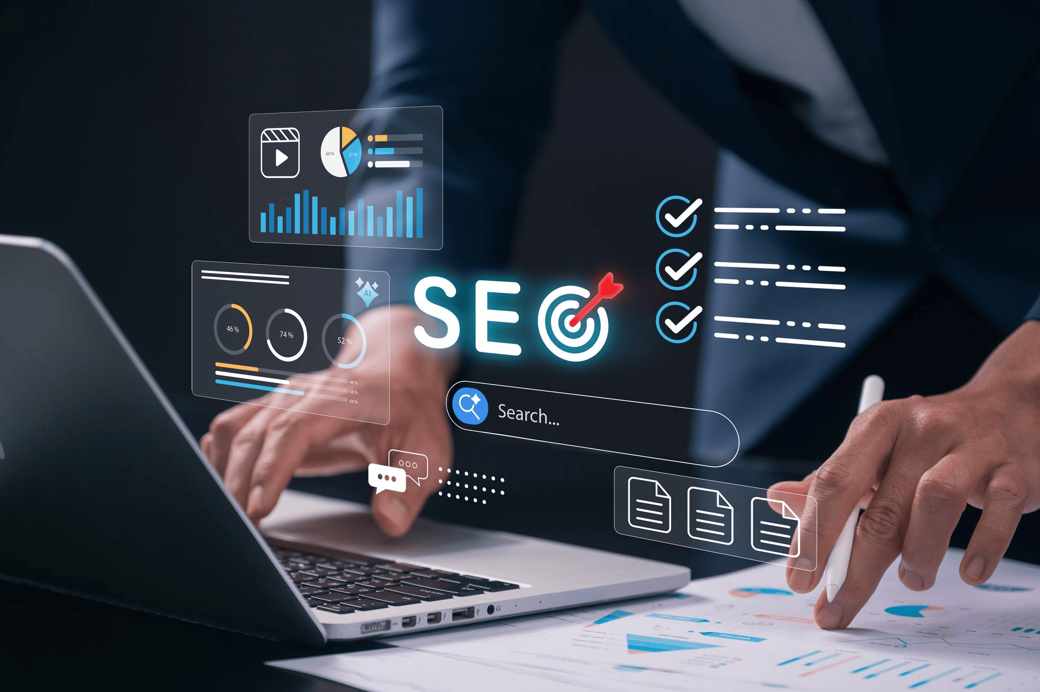 Search engine optimization and digital marketing strategy