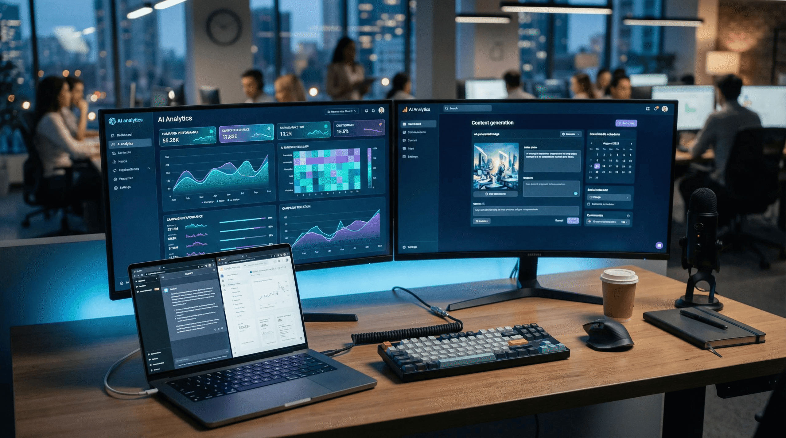 Advanced software development and monitoring dashboard