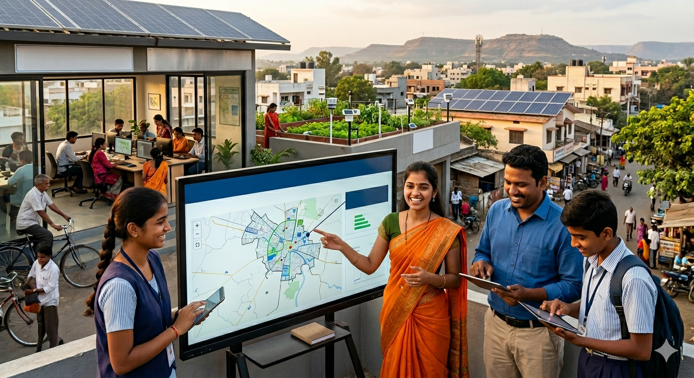 Smart classroom with digital learning technology